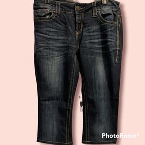 Daytrip from Buckle Crop Denim Jeans